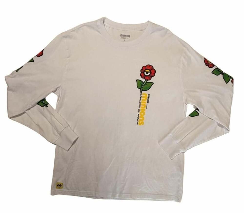 Minions x Sambypen Global Artist Collaboration Long Sleeve Size L